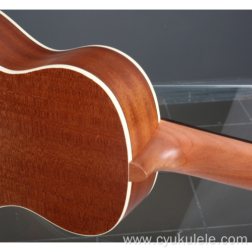 Ubes white thick line ukulele